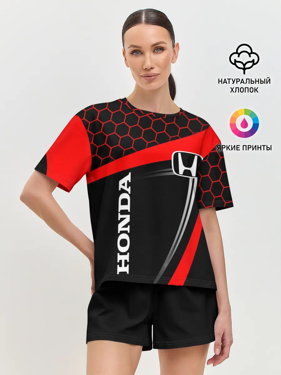 Женская пижама с шортами / HONDA / ХОНДА / SPORT
