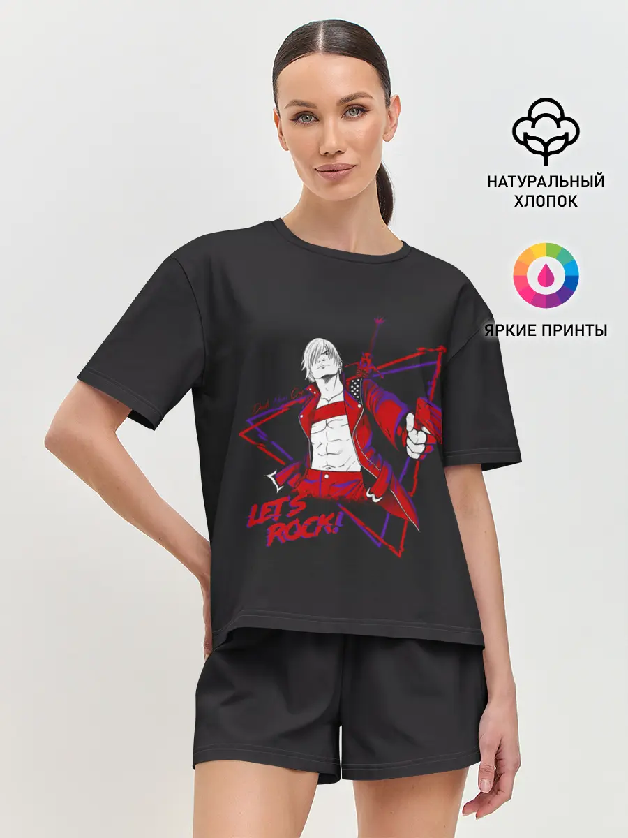 Женская пижама с шортами / Lets Rock | DMC