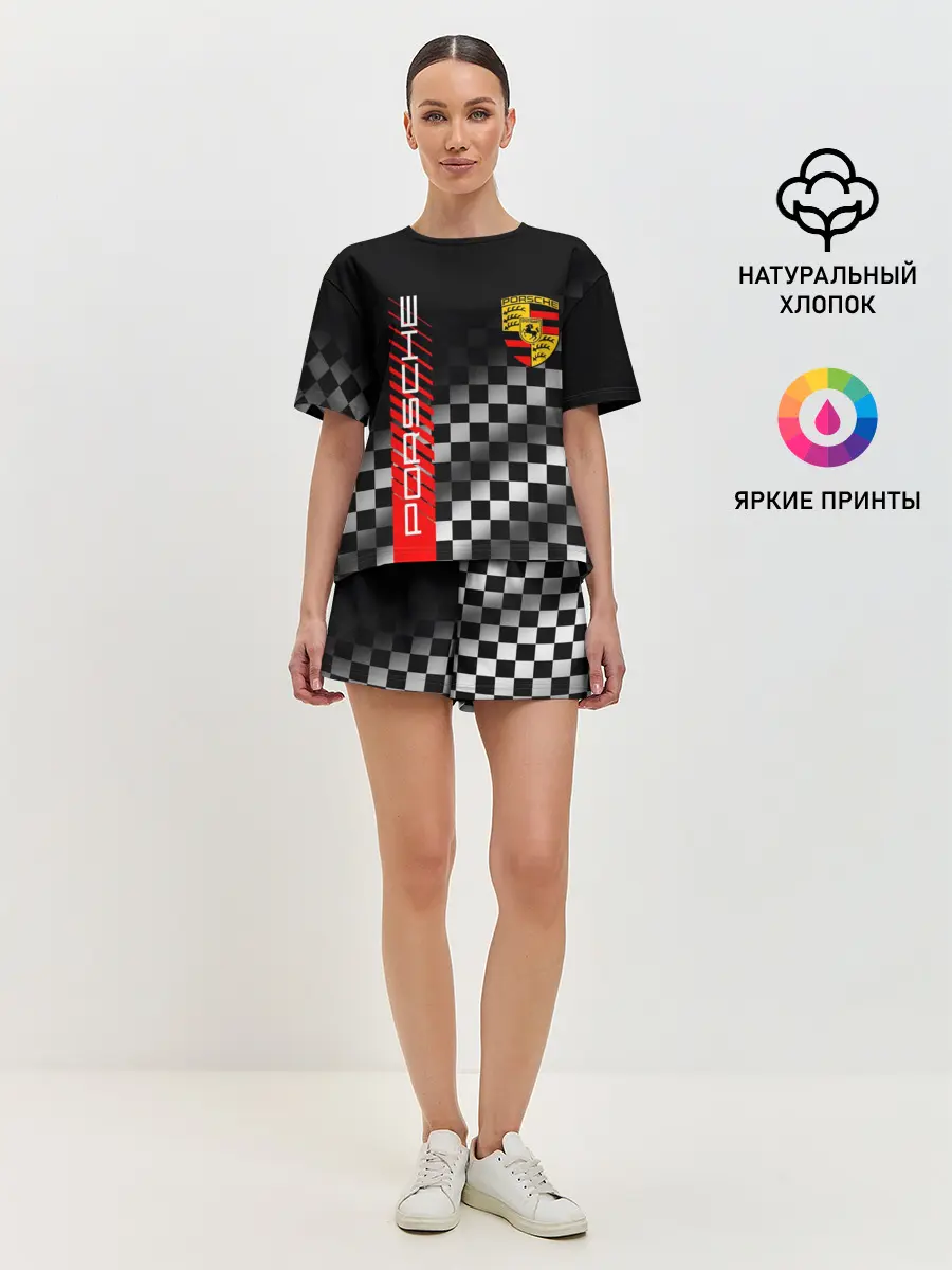 Женская пижама с шортами / PORSCHE / ПОРШЕ / ФИНИШ