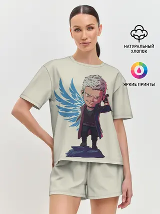 Женская пижама с шортами / Nero Big head