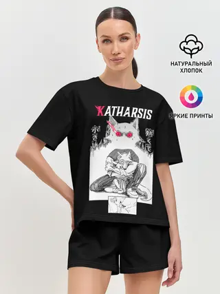 Женская пижама с шортами / Katharsis | Beastars