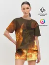 Женская пижама с шортами / MORTAL SHELL WARRIOR