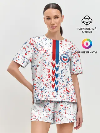 Женская пижама с шортами / Сборная Чили.