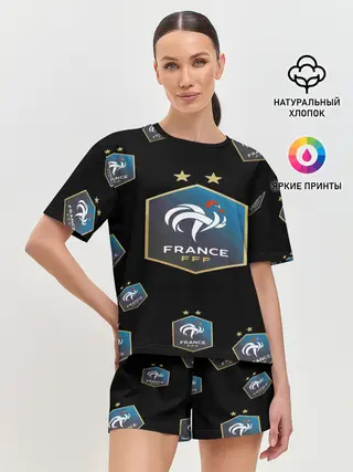 Женская пижама с шортами / Сборная Франции