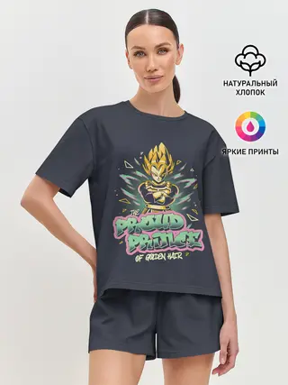 Женская пижама с шортами / Гордый принц