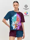Женская пижама с шортами / Vegeta power