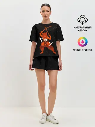 Женская пижама с шортами / Иноске Хашибира Kimetsu no Yaiba