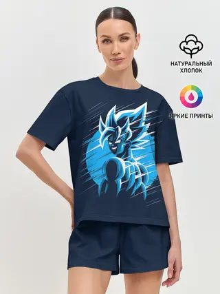 Женская пижама с шортами / Dragon Ball Z Art