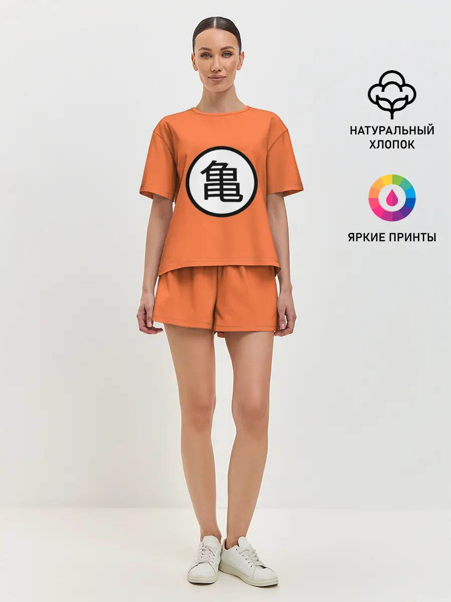 Женская пижама с шортами / Сон Гоку знак