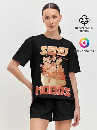 Женская пижама с шортами / Send noods
