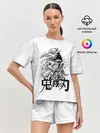Женская пижама с шортами / Иноске Хашибира Kimetsu no Yaiba