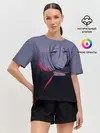 Женская пижама с шортами / Аниме. Грустная