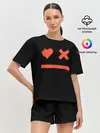 Женская пижама с шортами / Smile | Love Death and Robots