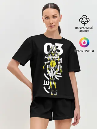 Женская пижама с шортами / Любовь, смерть и роботы