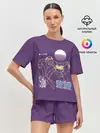 Женская пижама с шортами / Робот Геодонист