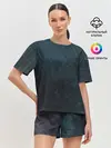 Женская пижама с шортами / Dark Texture