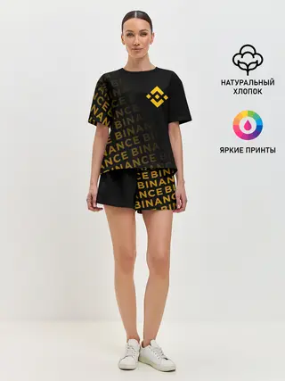 Женская пижама с шортами / BINANCE / БИНАНС / БАНАН