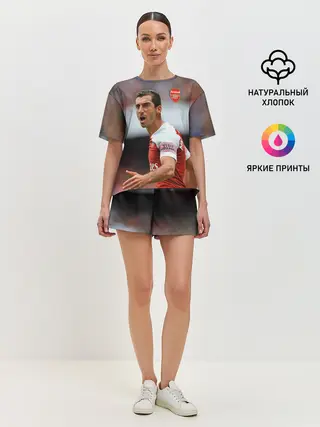 Женская пижама с шортами / H. Mkhitaryan | Arsenal