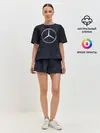 Женская пижама с шортами / MERCEDES BENZ | 3D Geometry 3Д