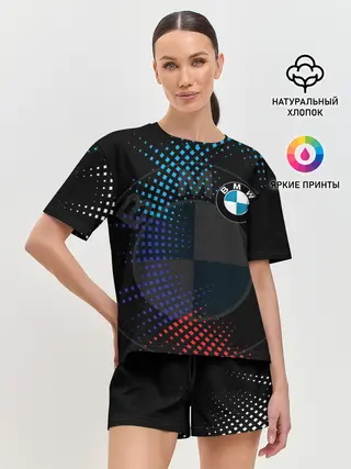 Женская пижама с шортами / BMW / БМВ / M COMPETITION