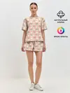 Женская пижама с шортами / Звери | Корги