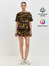 Женская пижама с шортами / PORNHUB / ПОРНХАБ / УЗОР