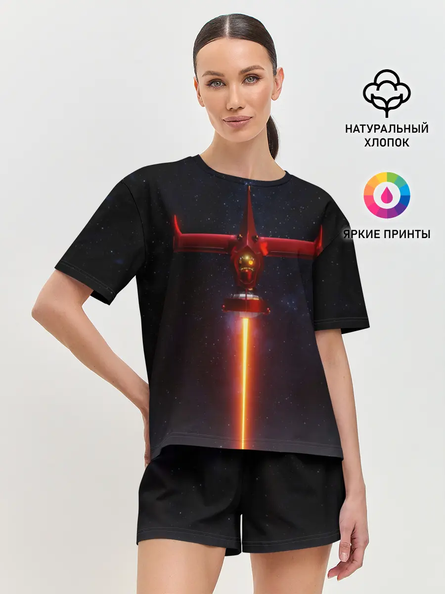 Женская пижама с шортами / Ковбой Бибоп