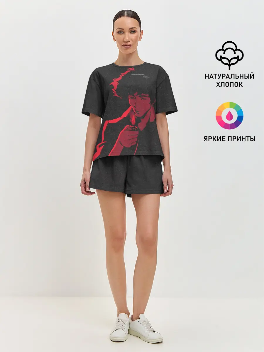 Женская пижама с шортами / Cowboy Bebop. Спайк Шпигель