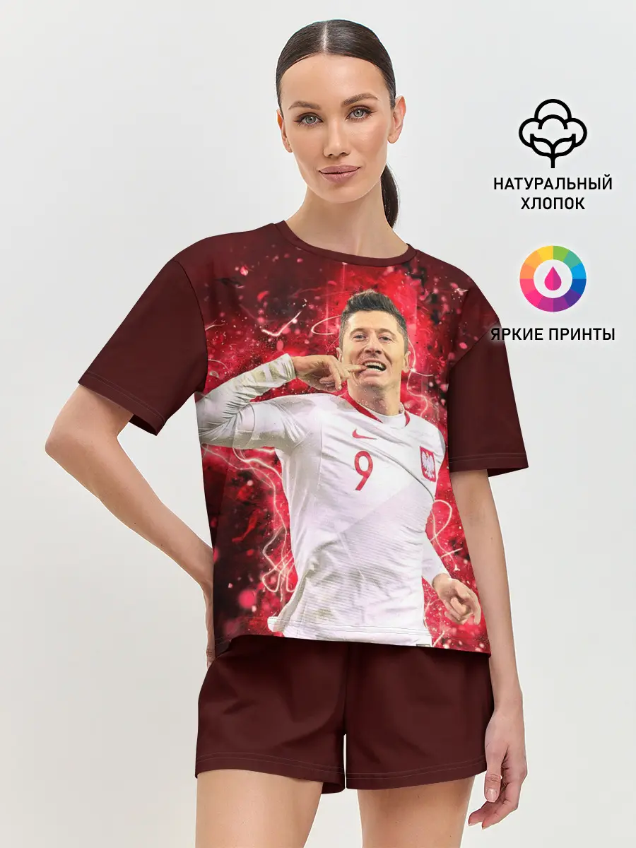 Женская пижама с шортами / Lewandowski | Левандовски | 9