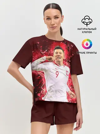 Женская пижама с шортами / Lewandowski | Левандовски | 9