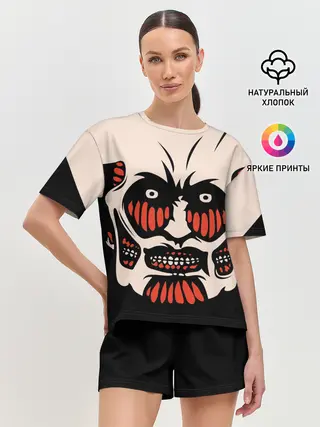 Женская пижама с шортами / КОЛОССАЛЬНЫЙ ТИТАН