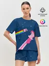 Женская пижама с шортами / Nyan cat x Pony