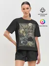 Женская пижама с шортами / Фреска Викинги