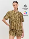 Женская пижама с шортами / ВЕЛИКИЙ ГЕТСБИ LUXERY VINTAGE