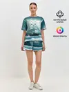 Женская пижама с шортами / Парусник