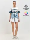Женская пижама с шортами / ТЕЛЬНЯШКА ВМФ РОССИИ