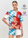Женская пижама с шортами / РОБЕРТ ЛЕВАНДОВСКИ / БАВАРИЯ