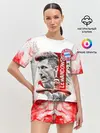 Женская пижама с шортами / РОБЕРТ ЛЕВАНДОВСКИ / БАВАРИЯ