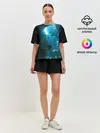 Женская пижама с шортами / Коралловые рыбки