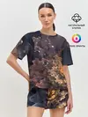 Женская пижама с шортами / КосмиЧеский Цветок
