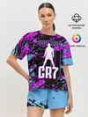 Женская пижама с шортами / Криштиану Роналду