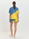 Женская пижама с шортами / Python