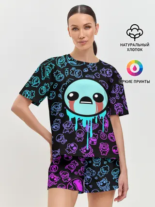 Женская пижама с шортами / Blue Isaac