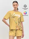 Женская пижама с шортами / Aang last airbender