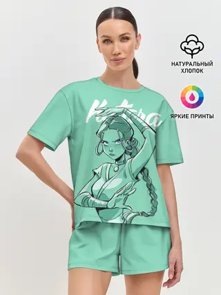 Женская пижама с шортами / Katara Water