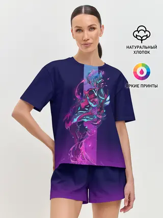 Женская пижама с шортами / warframe