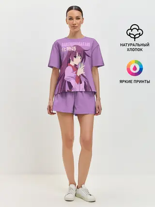 Женская пижама с шортами / Истории монстров