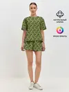 Женская пижама с шортами / Бейсбольные Биты