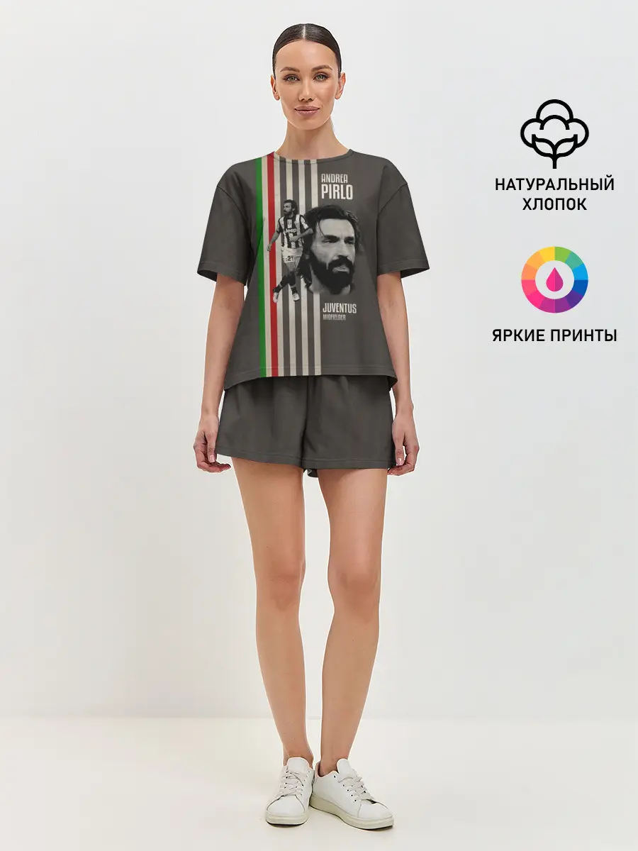 Женская пижама с шортами / Andrea Pirlo