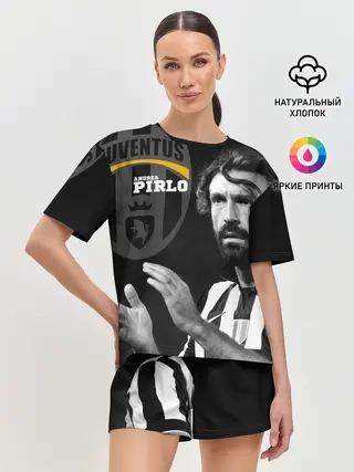 Женская пижама с шортами / Андреа Пирло